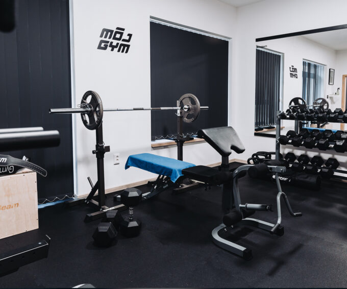 MôjGym vybavenie
